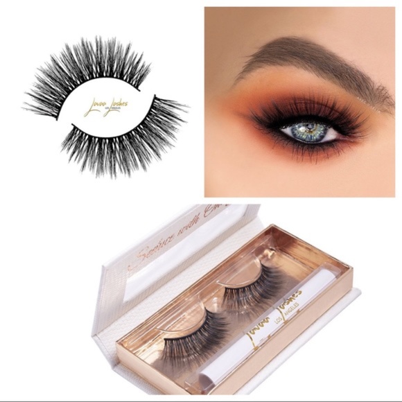 lavaa lashes charm faux mink lashes black